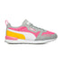 Sneakers rosa, grigie e ocra con striscia Formstrip a contrasto Puma R78, Brand, SKU s313000002, Immagine 0